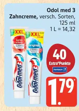 Marktkauf Odol med 3 zahncreme Angebot