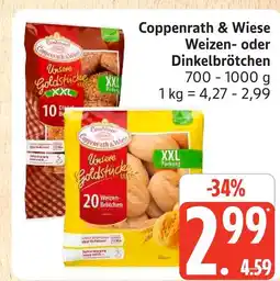 Marktkauf Coppenrath & wiese dinkelbrötchen Angebot
