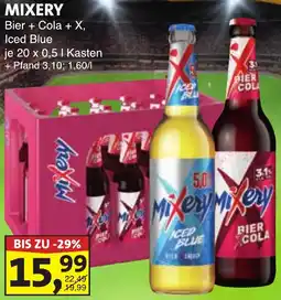 Lösch Depot MIXERY Bier + Cola + X, Iced Blue Angebot
