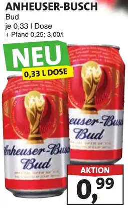 Lösch Depot ANHEUSER-BUSCH Bud Angebot