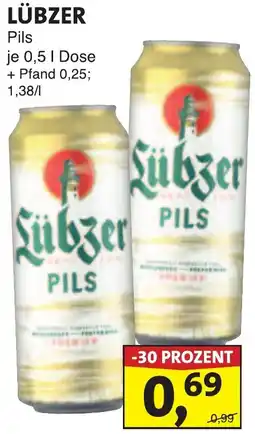 Lösch Depot LÜBZER Pils Angebot