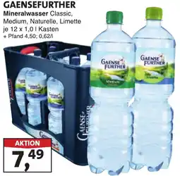 Lösch Depot GAENSEFURTHER Mineralwasser Angebot