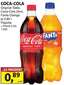 Lösch Depot COCA-COLA Original Taste, Coca-Cola Zero Angebot