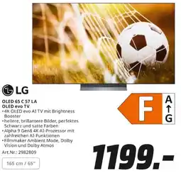 MediaMarkt LG OLED 65 C 57 LA OLED evo TV Angebot