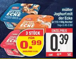 E-Center müller Joghurt mit der Ecke Angebot