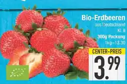 E-Center Bio-Erdbeeren Angebot
