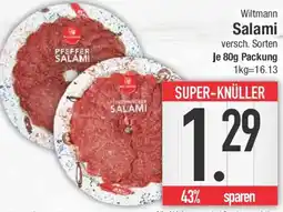 E-Center Wiltmann Salami Angebot