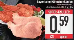 E-Center Bayerische Hähnchenkeulen Angebot