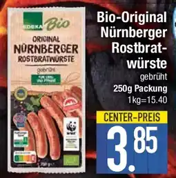 E-Center Bio-Original Nürnberger Rostbratwürste Angebot