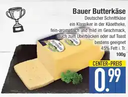 E-Center Bauer Butterkäse Angebot