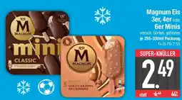 E-Center Magnum Eis 3er, 4er oder 6er Minis Angebot