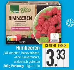 E-Center EDEKA Bio Himbeeren Angebot
