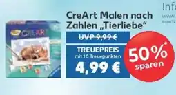 E-Center CreArt Malen nach Zahlen „Tierliebe" Angebot