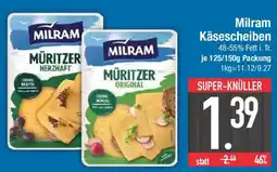 E-Center Milram Käsescheiben Angebot
