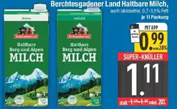 E-Center Berchtesgadener Land Haltbare Milch Angebot