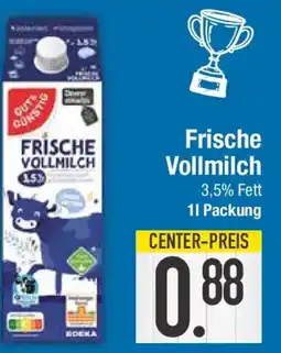 E-Center GUT&GUNSTIG Frische Vollmilch Angebot