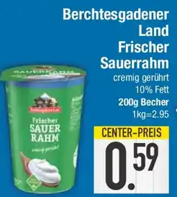 E-Center Berchtesgadener Land Frischer Sauerrahm Angebot