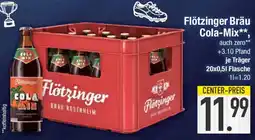 E-Center Flötzinger Bräu Cola-Mix Angebot