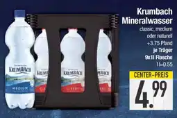 E-Center Krumbach Mineralwasser Angebot