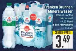 E-Center Franken Brunnen Mineralwasser Angebot
