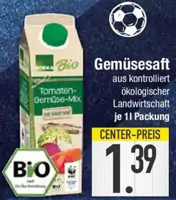 E-Center EDEKA Bio Gemüsesaft Angebot