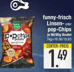 E-Center funny-frisch Linsen- oder pop-Chips Angebot
