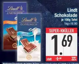 E-Center Lindt Schokolade Angebot
