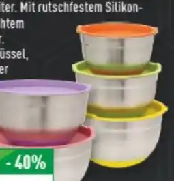 Marktkauf Hensslers Edelstahl-Schüssel-Set 5-tlg Angebot
