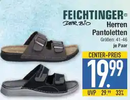E-Center FEICHTINGER DER BIO Herren Pantoletten Angebot