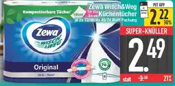 E-Center Zewa Wisch&Weg Küchentücher Angebot