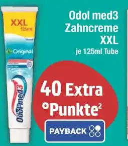 E-Center Odol med3 Zahncreme XXL Angebot