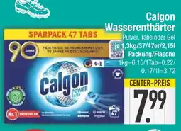 E-Center Calgon Wasserenthärter Angebot