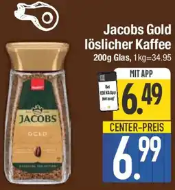 E-Center Jacobs Gold löslicher Kaffee Angebot