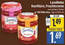 E-Center Landliebe Konfitüre, Fruchtcreme Angebot