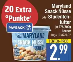 E-Center Maryland Snack Nüsse oder Studentenfutter Angebot