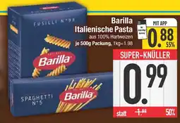 E-Center Barilla Italienische Pasta Angebot