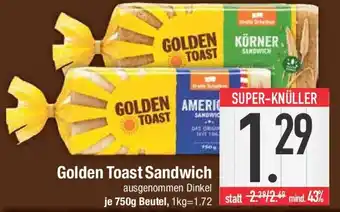 E-Center Golden Toast Sandwich Angebot