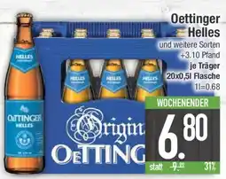 E-Center Oettinger Helles Angebot