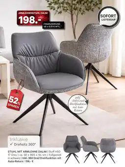 Kabs Polsterwelt Stuhl mit armlehne dalim Angebot