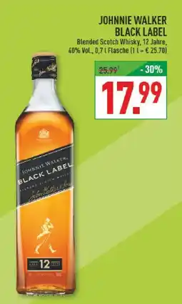 Marktkauf Johnnie walker black label Angebot
