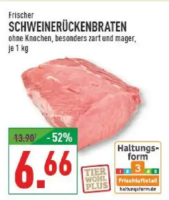 Marktkauf Schweinerückenbraten Angebot