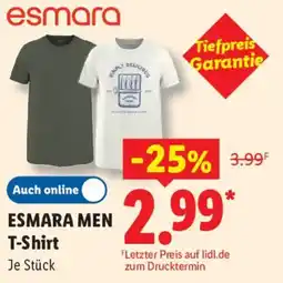 Lidl ESMARA MEN T-Shirt Angebot