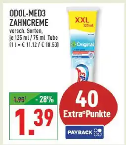 Marktkauf Odol-med3 zahncreme Angebot