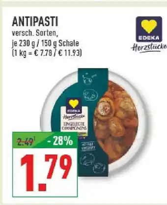 Marktkauf Edeka herzstücke antipasti Angebot