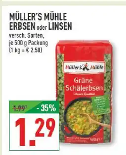 Marktkauf Müller's mühle erbsen Angebot