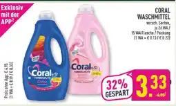 Marktkauf Coral waschmittel Angebot