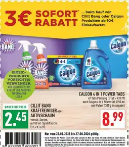 Marktkauf Cillit bang kraftreiniger oder aktivschaum Angebot