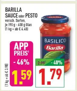 Marktkauf Barilla sauce Angebot