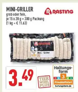 Marktkauf Rasting mini-griller Angebot