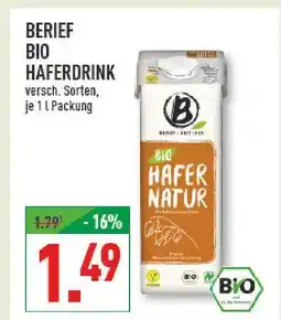 Marktkauf Berief bio haferdrink Angebot